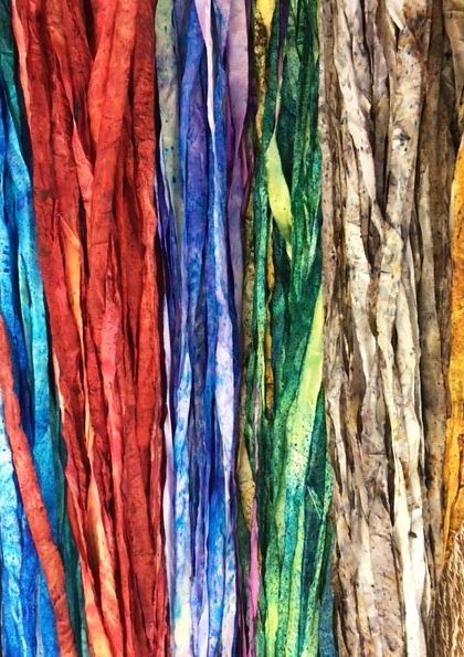 Silk Ribbon Dyed